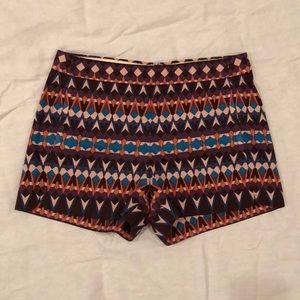 J. Crew patterned shorts